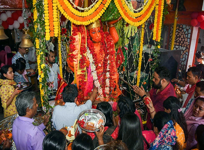 हर्षोल्लास के साथ मनाया गया हनुमान जन्मोत्सव