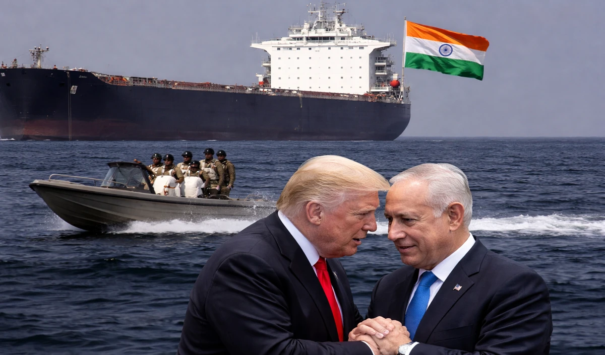 युद्ध में फंसा भारत का जहाज, ईरान ने किया खेल, ट्रंप-नेतन्याहू हैरान!