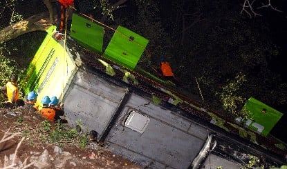 Jammu and Kashmir Accident | उधमपुर में भीषण सड़क हादसा,  यात्रियों से भरी बस पलटने से 7 की मौत, कई घायल