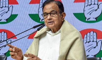 P. Chidambaram का BJP पर बड़ा हमला, बोले- Tamil Nadu में आपके लिए दरवाजे पूरी तरह बंद हैं