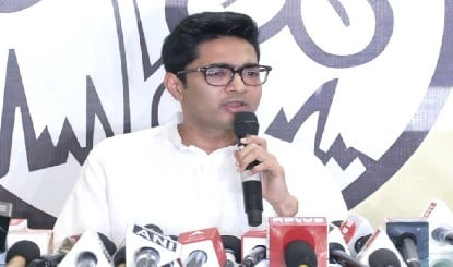 Abhishek Banerjee का तंज- PM Modi हैं Mamata सरकार के सबसे बड़े 