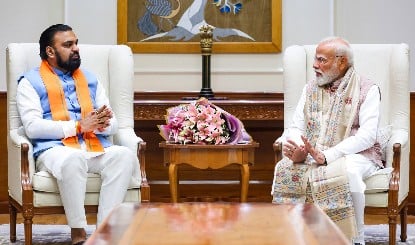 PM Modi से मिले CM सम्राट चौधरी, बोले- 