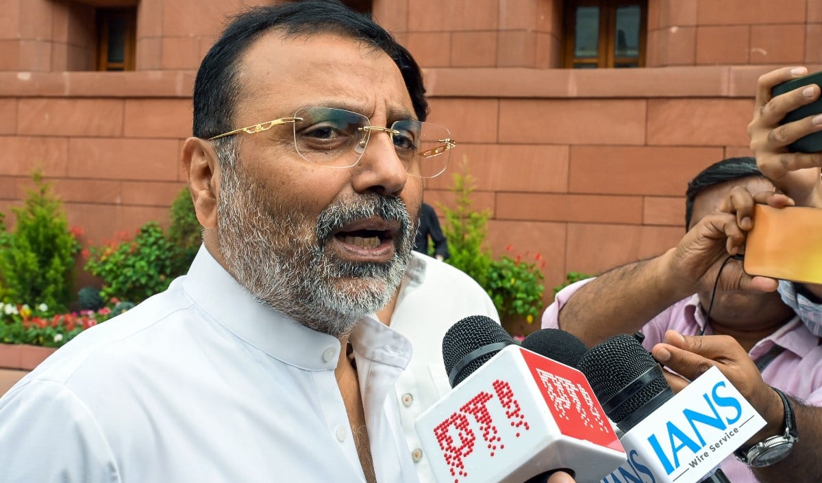 Somnath पर Nehru की चिट्ठी से Ayodhya तक, Dubey का दावा- Congress के खून में सनातन विरोध