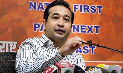Corporate Sector में बुर्का-हिजाब पर लगना चाहिए बैन, Lenskart विवाद पर बोले Nitesh Rane