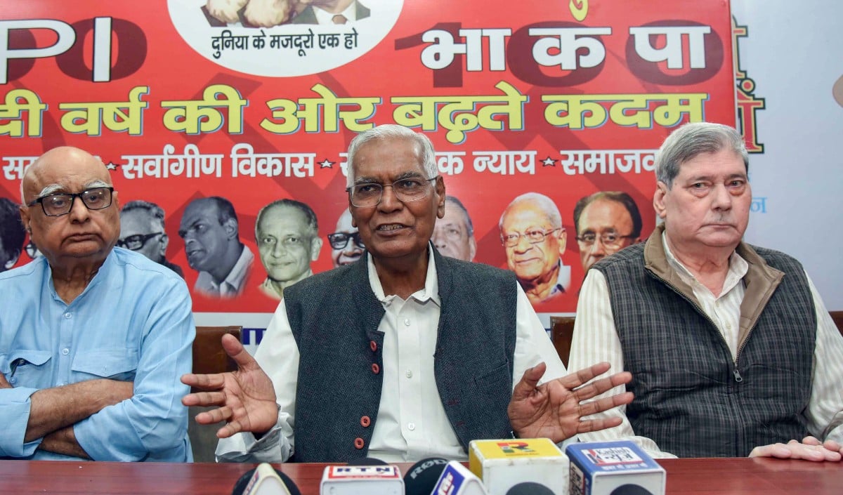 CPI नेता D Raja का बड़ा बयान, West Bengal को Tamil Nadu की तरह BJP से लड़ना होगा