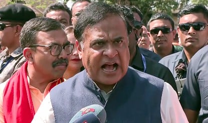 Himanta Biswa Sarma का बड़ा दावा- Assam में शतक और West Bengal में दोहरा शतक लगाएंगे