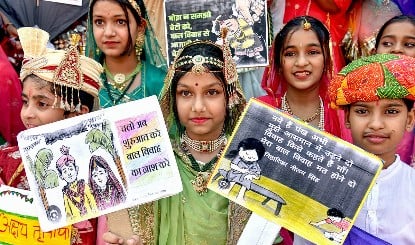 West Bengal में Child Marriage पर 