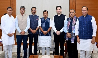 7 AAP सांसदों के विलय को सभापति की मंजूरी, Rajya Sabha में बढ़ी BJP की ताकत, दो तिहाई बहुमत के करीब पहुँचा NDA