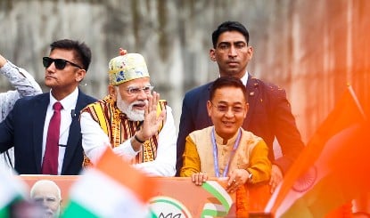 Sikkim 50 Years Statehood | 4000 करोड़ की सौगात, पीएम मोदी ने सिक्किम के विकास की अनदेखी के लिए कांग्रेस पर साधा निशाना 