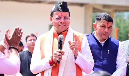 CM Dhami का विपक्ष पर सीधा हमला, बोले- 