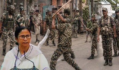 CRPF ने भवानीपुर को घेरा, ममता के गढ़ में RAF भी तैनात!