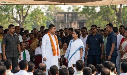 भवानीपुर महासंग्राम: ममता बनर्जी ने BJP पर बंगाल चुनावों में धांधली का आरोप लगाया, शुभेंदु अधिकारी ने पलटवार किया