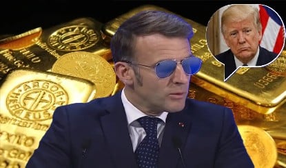 नीला चश्मा लगा मैक्रों ने एक तीर से किए 2 शिकार, ट्रंप की तिजोरी हुई खाली, फ्रांस के खजाने में आए ₹1,373,312,000,000