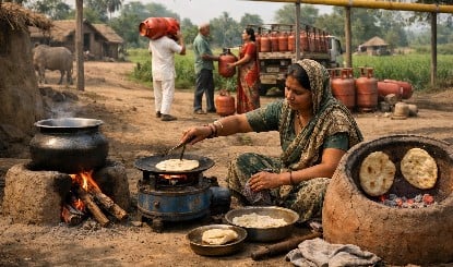 LPG Crisis: सरकारी दावों और Ground Reality में कितना अंतर? पूराने दौर में लौटने पर क्यों होना पड़ा मजबूर