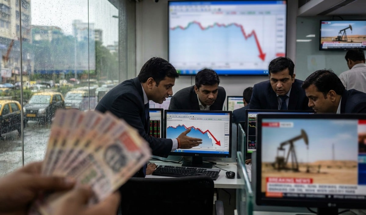 Rupee Falls Rupee Falls