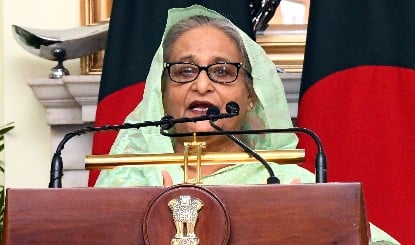 West Bengal में Suvendu Adhikari के CM बनने पर Sheikh Hasina ने दी बधाई, बोलीं- रिश्ते और मजबूत होंगे