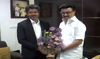Tamil Nadu की सियासत में हलचल, शपथ के बाद CM Vijay ने MK Stalin से की मुलाकात, क्या हैं मायने?