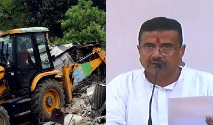 UP से मंगाए गए 24 बुलडोजर, बंगाल ने अपनाया 