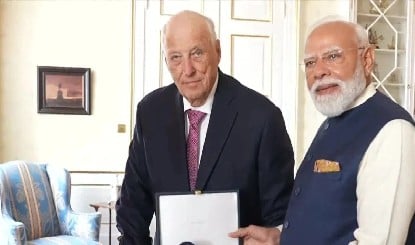 Sweden के बाद अब Norway में भी PM Modi का सम्मान, मिला सर्वोच्च 
