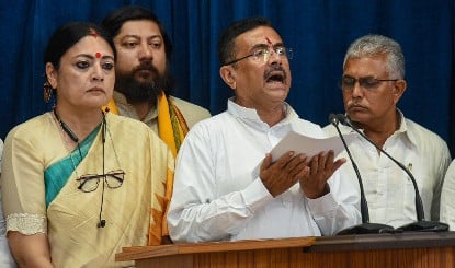 CM Suvendu Adhikari जबरदस्त एक्शन में, उपद्रवियों को दिया सख्त संदेश, West Bengal Cabinet ने लिये कई बड़े फैसले