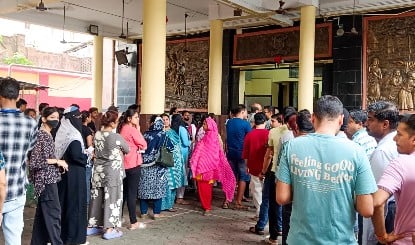 West Bengal Elections Re-polling | दक्षिण 24 परगना के 15 केंद्रों पर पुनर्मतदान जारी, सुरक्षा के कड़े इंतजाम