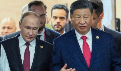 Russian President Vladimir Putin Visit China | रूसी राष्ट्रपति पुतिन का बीजिंग में 