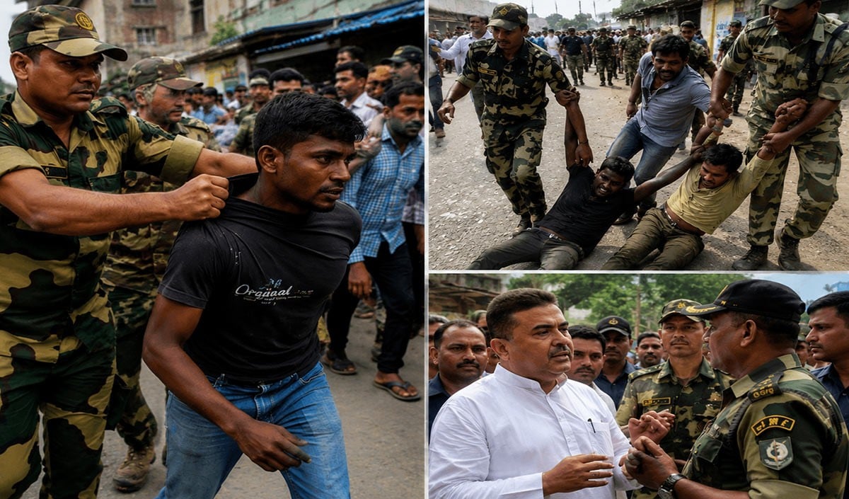 BSF Action in Bengal BSF Action in Bengal