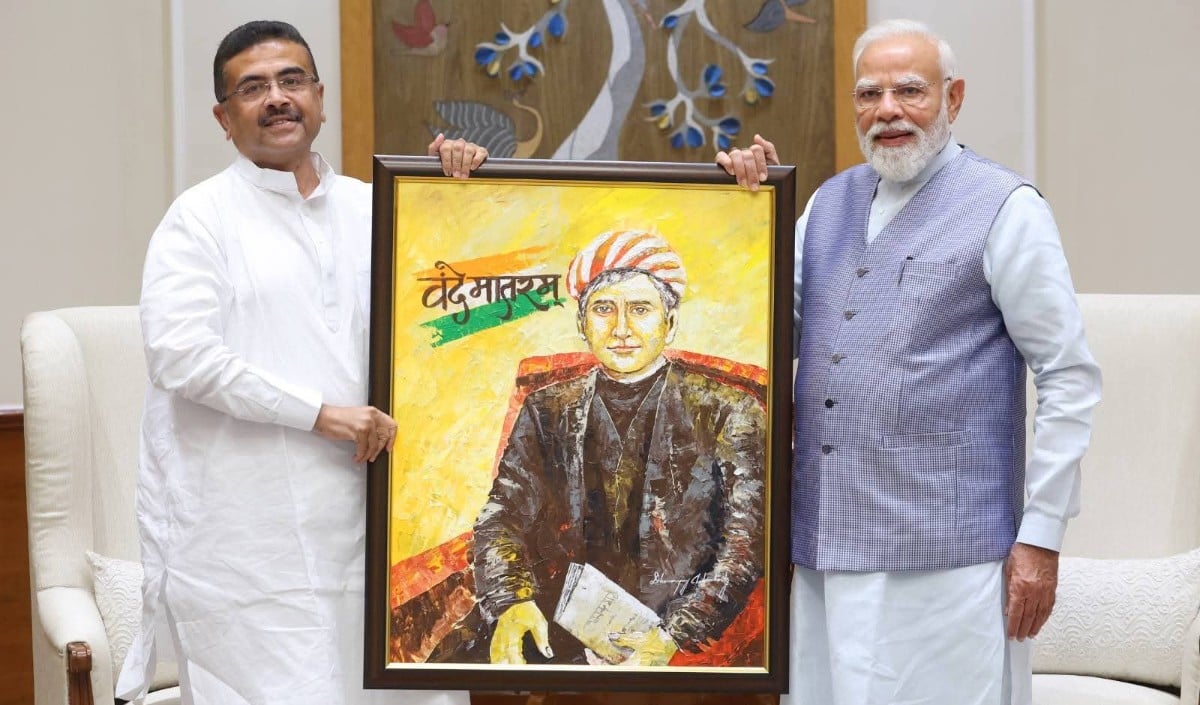 Adhikari met PM Modi Adhikari met PM Modi