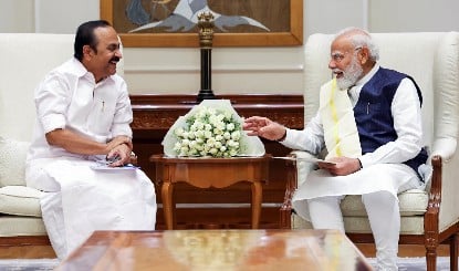 दिल्ली में PM Modi से मिले VD Satheesan, केरल के लिए मांगा केंद्र का साथ