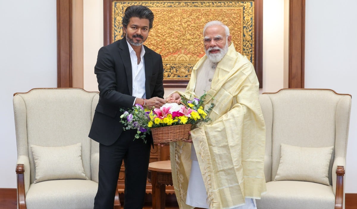 CM Vijay ने Delhi में PM Modi से की मुलाकात, Tamil Nadu के विकास एजेंडे पर चर्चा