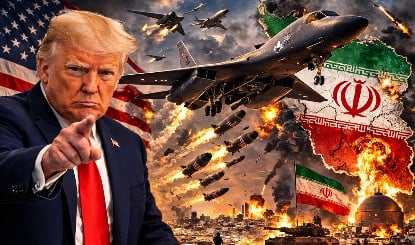 Prabhasakshi NewsRoom: US भले ताकतवर है, मगर Iran भी कम नहीं! अमेरिकी हमले के जवाब में ईरान ने अमेरिकी सैन्य अड्डे को बना दिया निशाना