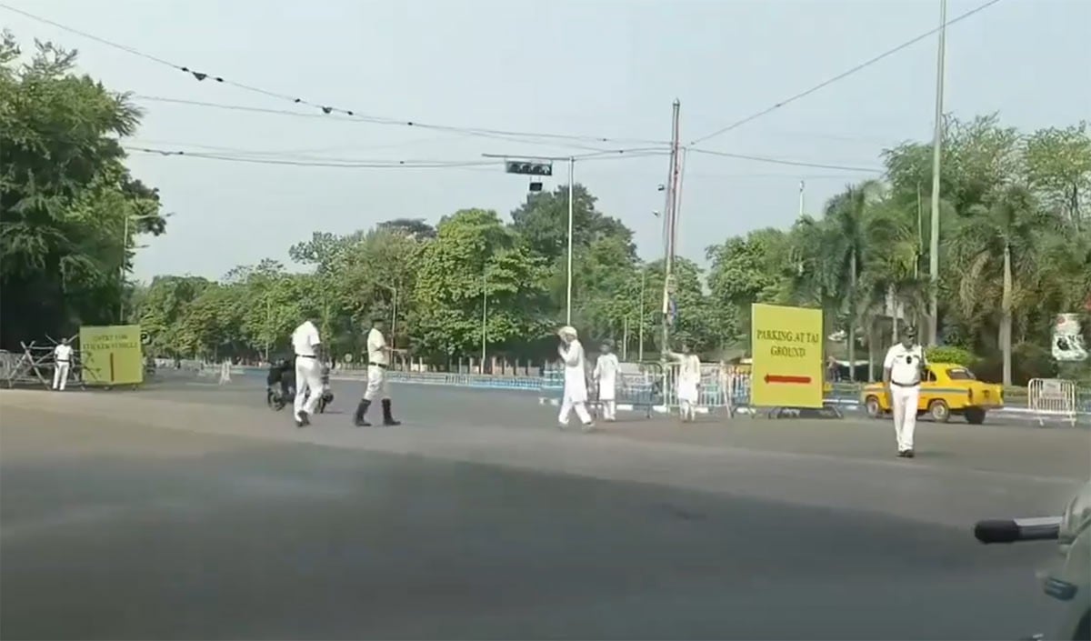 Suvendu Adhikari के सख्त तेवरों से बदली तस्वीर, Bengal में इस बार Eid पर Muslims ने सड़कों पर नहीं पढ़ी Namaz, Red Road पर दौड़ता रहा ट्रैफिक