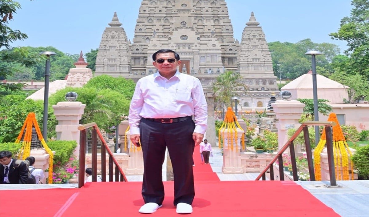 Bodh Gaya से Myanmar President का आध्यात्मिक शंखनाद, पांच दिवसीय India दौरे का हुआ आगाज