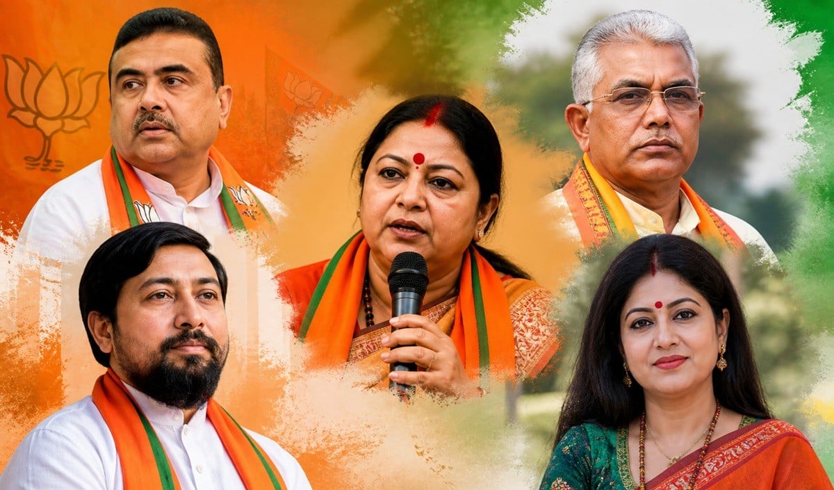 बंगाल में BJP का CM कौन? Suvendu Adhikari से Dilip Ghosh तक, इस रेस में 6 बड़े नाम शामिल