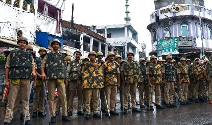 बरेली के सदर बाजार में 