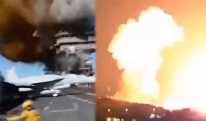 Prabhasakshi NewsRoom: Hormuz में जंग का बिगुल! Iran का UAE पर बड़ा हमला, America ने किया पलटवार