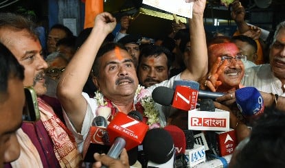 बंगाल जीत के बाद Suvendu Adhikari की हुंकार- Mamata, Rahul का Game Over, अगला नंबर Akhilesh का