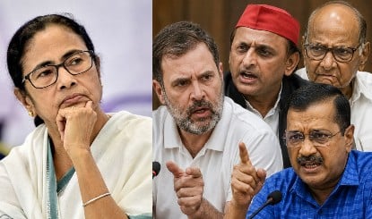 INDIA ब्लॉक को कागजी बताया, राहुल को बात-बात पर नीचा दिखाया, फिर भी क्या अखिलेश-पवार-कांग्रेस देंगे ममता का साथ?