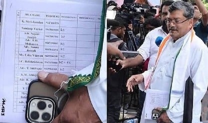क्या लीक हो गया नए केरल CM का नाम? कांग्रेस ऑब्जर्वर का फाइल हो रहा वायरल