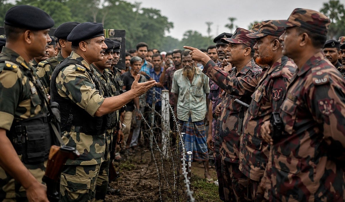India Bangladesh Border पर BSF और BGB के बीच तीखी बहस, बांग्लादेश को आखिरकार वापस लेना पड़ा घुसपैठिया
