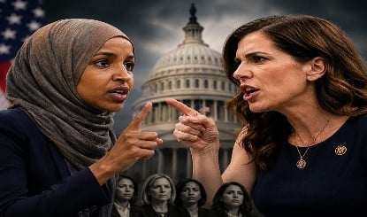 भारत में तो कई बार देखी होगी, अब अमेरिकी सांसदों की भिड़ंत देखिये, Ilhan Omar को Nancy Mace का करारा जवाब छा गया