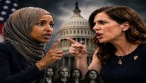 भारत में तो कई बार देखी होगी, अब अमेरिकी सांसदों की भिड़ंत देखिये, Ilhan Omar को Nancy Mace का करारा जवाब छा गया भारत में तो कई बार देखी होगी, अब अमेरिकी सांसदों की भिड़ंत देखिये, Ilhan Omar को Nancy Mace का करारा जवाब छा गया