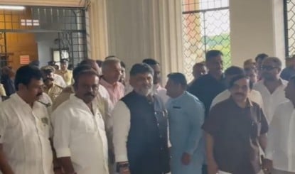 Karnataka MLC Election: कांग्रेस का 5 सीटों पर क्लीन स्वीप का दावा, CM DK Shivakumar ने डाला वोट