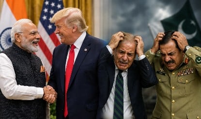 Modi-Trump Meeting पर Pakistan में गजब रिएक्शन, Islamabad Lahore Karachi में जो कुछ हुआ वो देखने लायक था
