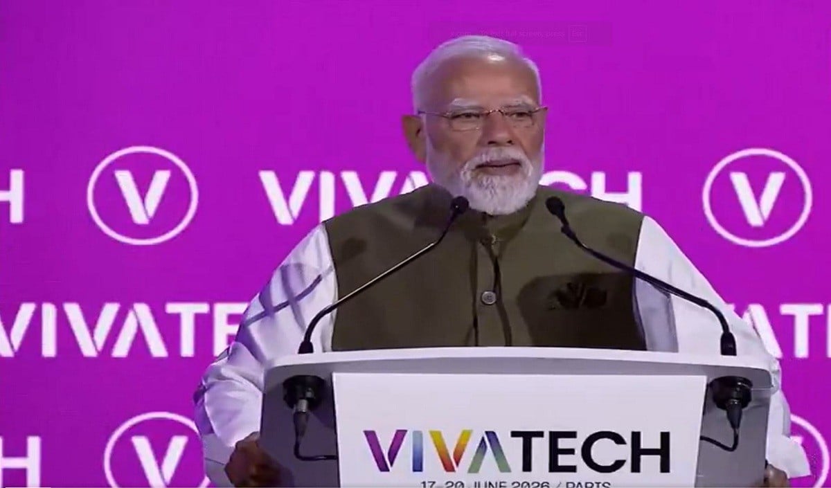 Paris के VivaTech 2026 से PM Modi का संदेश, Technology से हर क्षेत्र में क्रांति ला रहा भारत