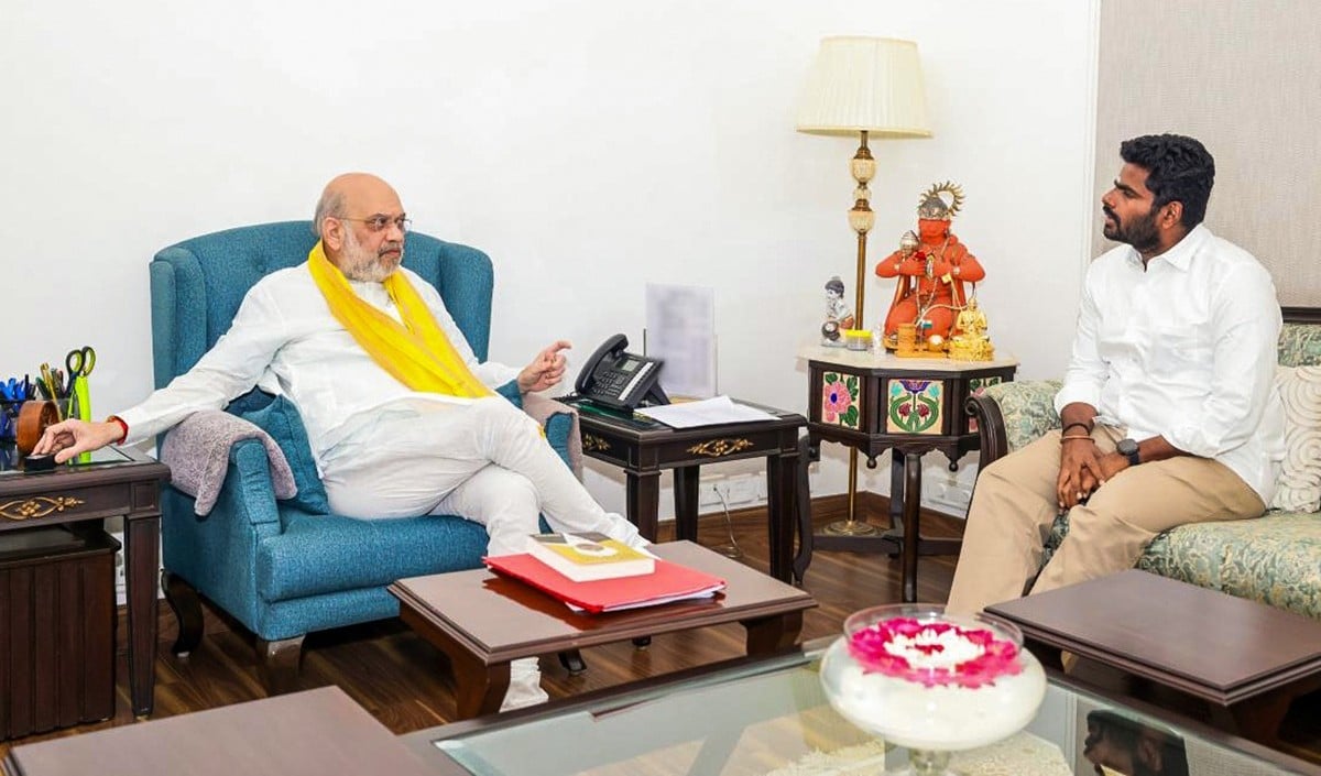 Annamalai ने Nitin Nabin और Amit Shah से की मुलाकात, दिल्ली में सीक्रेट मीटिंग्स में बना बड़ा Game Plan!