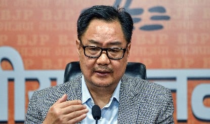 केंद्रीय मंत्री Kiren Rijiju का राष्ट्रविरोधी ताकतों पर तीखा हमला, बोले- लोकतंत्र का दुरुपयोग बंद हो