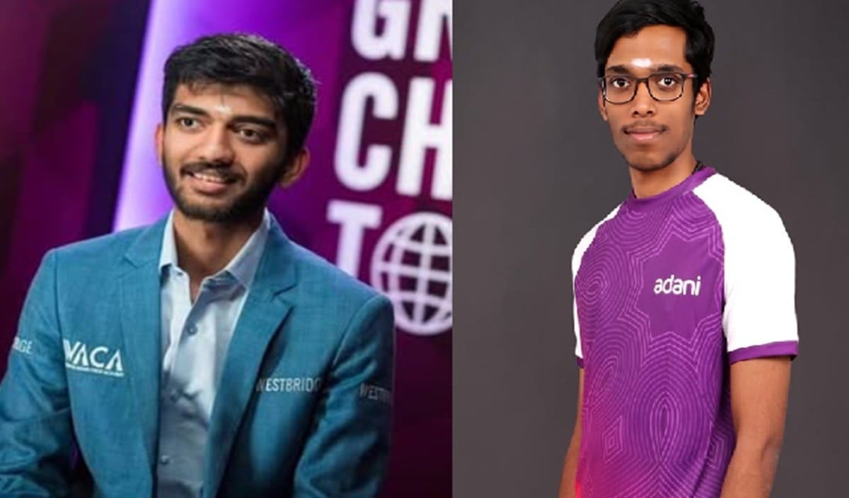 Pragg and Gukesh Pragg and Gukesh