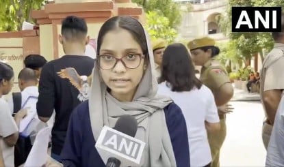 Ajmer: NEET Re Exam सेंटर पर बुर्के को लेकर हंगामा, Police के दखल के बाद शांत हुआ मामला
