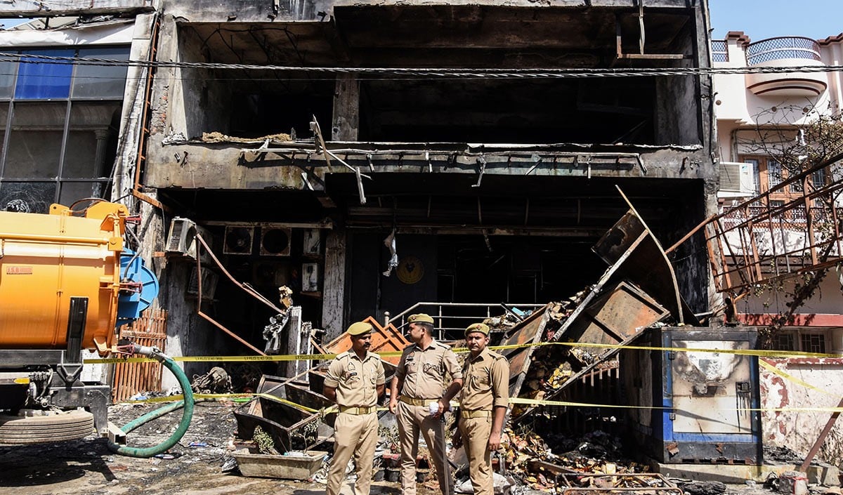 Lucknow Fire Tragedy Lucknow Fire Tragedy
